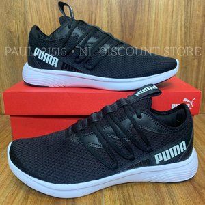 PUMA Men's Star Vital Soft-foam Athletic Sneaker Shoes, Black